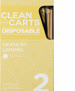 Clean Carts Disposable DEATH BY LEMONS 2g