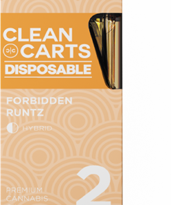 Clean Carts Disposable FORBIDDEN RUNTZ 2g