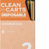 Clean Carts Disposable ORANGEADE 2g