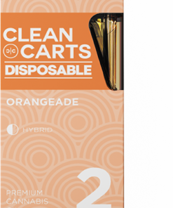 Clean Carts Disposable ORANGEADE 2g