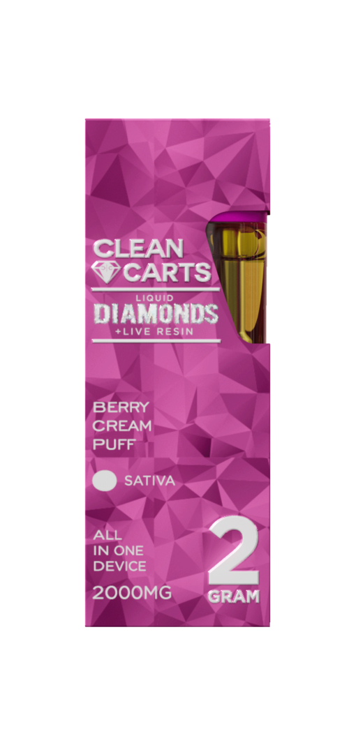 Clean Carts BERRY CREAM PUFF 2g