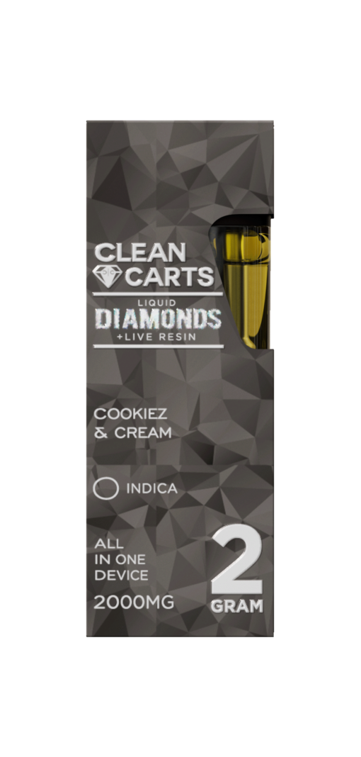 Clean Carts COOKIEZ & CREAM 2g