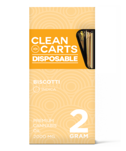 Clean Carts Disposable BISCOTTI 2G