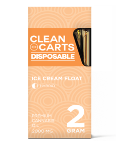 Clean Carts Disposable ICE CREAM FLOAT 2g