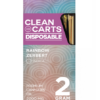 Clean Carts Disposable RAINBOW ZERBERT 2g