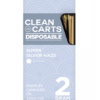 Clean Carts Disposable SUPER SILVER HAZE 2g