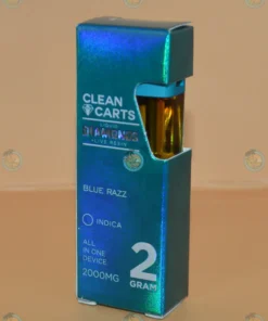 Clean Carts Disposable Blue Razz