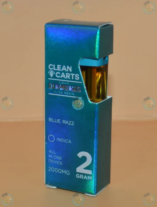 Clean Carts Disposable Blue Razz