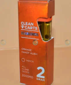 Clean Carts Disposable Orange Kandy Kush