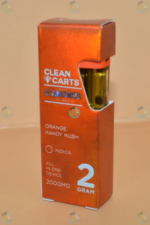 Clean Carts Disposable Orange Kandy Kush