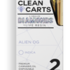 clean carts disposable Alien OG 2g
