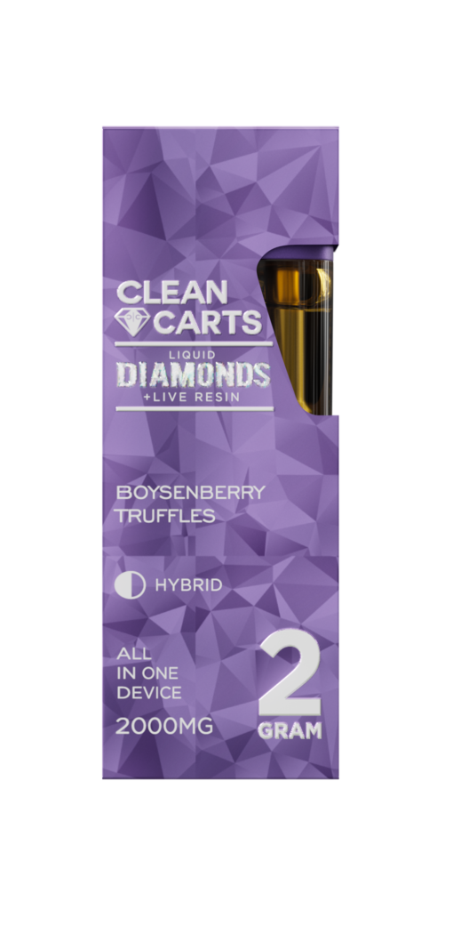 clean carts disposable BOYSENBERRY TRUFFLE 2G