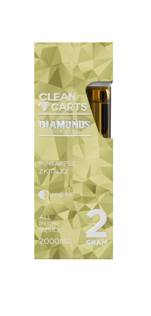 clean carts disposable PINEAPPLE ZKITTLES 2g