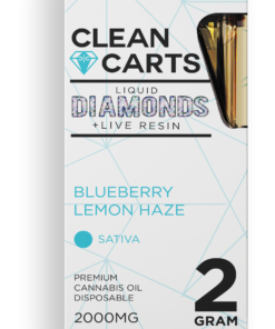 Clean Carts Disposable Blueberry Lemon Haze 2G