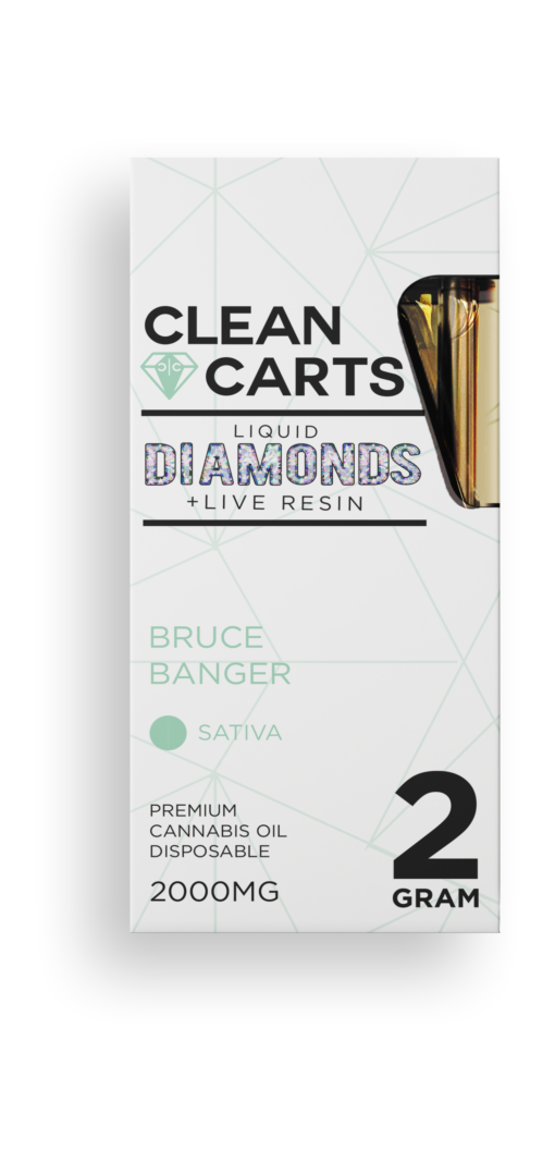 Clean Carts Disposable BRUCE BANGER 2g