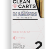 Clean Carts Disposable RED RUNTZ 2g