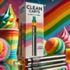 Clean Carts Disposable Rainbow Sherbet 2G