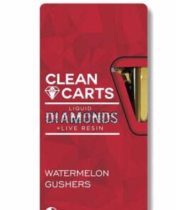 Clean Carts Disposable Watermelon Gushers 2g